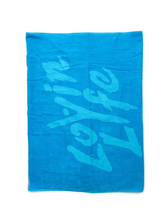 Lovin Life Towel - Turquoise
