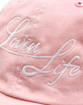 Lovin Life Dad Cap - Light Pink